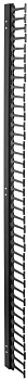 Гребенка кабельная вертикальная 47U черн. by ZPAS ITK ZP-CM05-47U-V