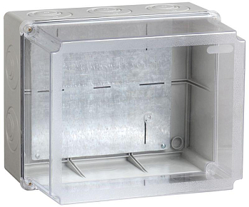Коробка распаячная ОП 240х195х165 IP55 КМ41348 монт. плата IEK UKO10-240-195-165-K53-55