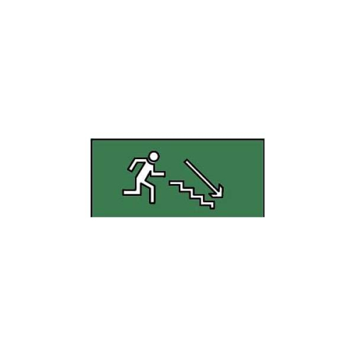 Светильник EHP3-02-15 Направление к выходу по лестнице вниз правый Новый Свет 600060