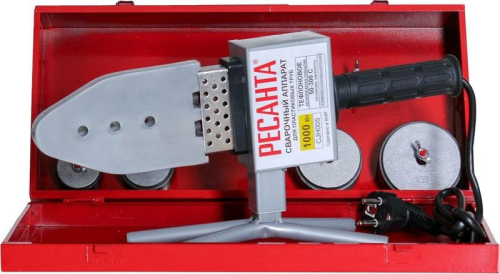 Аппарат для сварки пластиковых труб АСПТ-63/1К Ресанта 65/107