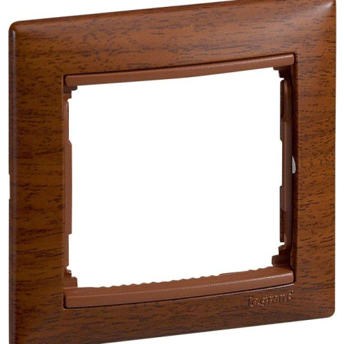 Рамка 1-м Valena тонир. дерево IEK 770311