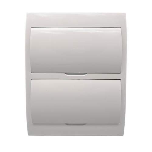 Бокс пластиковый ЩРН-П-24 IP41 бел. (бел. дверца) Rexant 11-0325