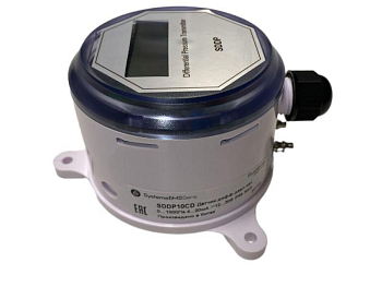 Датчик дифференциального давления канальный 0-1000Па 4-20мА ЖКЭ 24В SE SDDP10CD