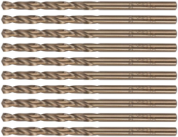 Набор сверл по металлу Profi 3.5х70мм с кобальтом 5ти-проц. (уп.10шт) Cutop 48-35-10