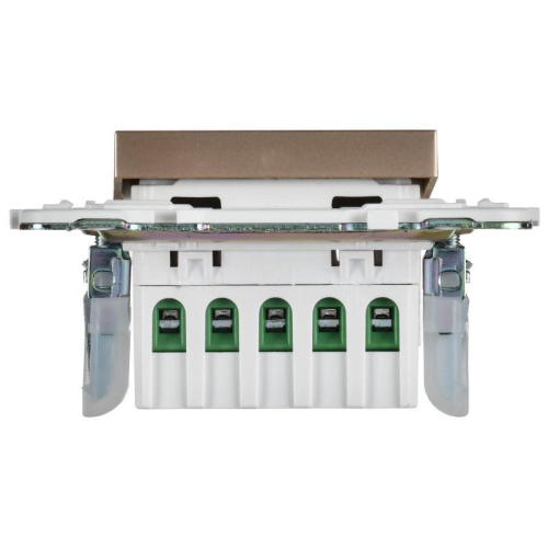 Кнопка звонка SKANDY 10А SK-V17Sa для отелей с индикацией песочн. IEK SK-V14-2-10-K98