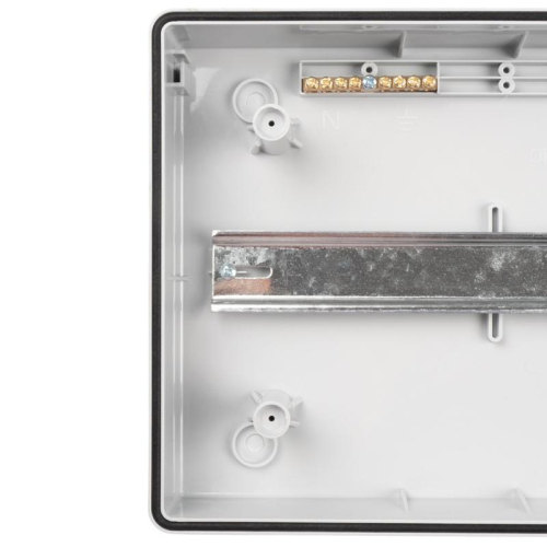 Бокс модульный накладной PDB/W 3018 GR (ЩРН-ПГ-18) IP65 пластик. Pro JazzWay 5072022