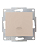 Выключатель промежуточный 1-кл. 2п СП Karina 10А IP20 механизм крем. LEZARD 707-0388-107