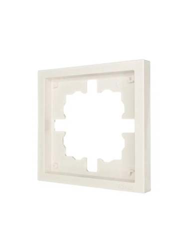 Рамка 1-мест. горизонт. ZIMA слон. кость LEZARD 704-9000-146