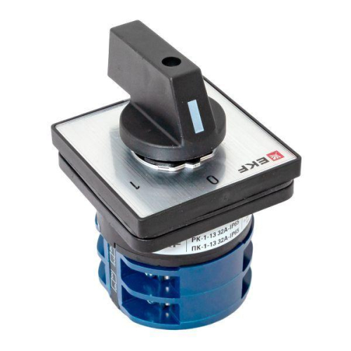 Переключатель кулачковый ПК-1-13 3п 32А "0-1" IP65 EKF pk-1-13-32-65
