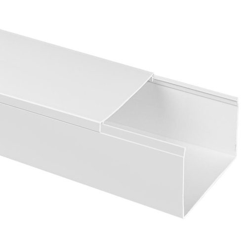 Кабель-канал 100х60 L2000 пластик бел. TOKOV ELECTRIC TKE-KK-100-60-2000-WH