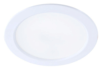 Светильник светодиодный Downlight 24Вт 180-265В 4000К кругл. панель бел. КОСМОС KDownL24W4000K