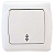 Переключатель проходной 1-кл. СП Маргарита 10А IP20 бел. UNIVersal М0025