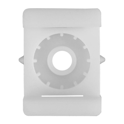 Площадка под стяжку для прямого монтажа 22х16мм бел. (уп.100шт) Rexant 07-2110