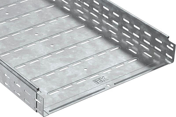 Лоток листовой перфорированный 80х400 L3000 сталь 1.2мм оцинк. IEK CLP10-080-400-120-3