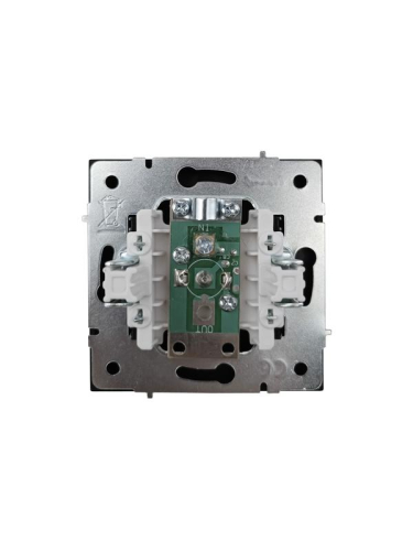 Розетка ТВ оконечная СП ZIMA IP20 черн. бархат LEZARD 704-4288-130