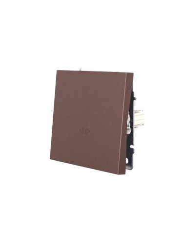 Выключатель 1-кл. перекрестный СП ZIMA IP20 10А безвинт. зажим шоколад LEZARD 704-7388-107QC