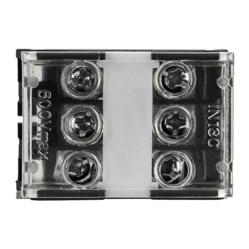 Блок зажимов клеммный БЗД 3х-полюсный 2.5кв.мм 20А на DIN-рейку Rexant 11-2167