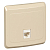 Розетка компьютерная 1-м СП Этюд RJ45 кат.5E крем. SE KOMC-001K