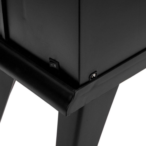 Камин светодиодный "Гранд Шале" с эффектом живого огня 45х18х56см работает от батареек 3хС (в комплект не входят) или от USB (в комплекте) черн. Neon-Night 511-024