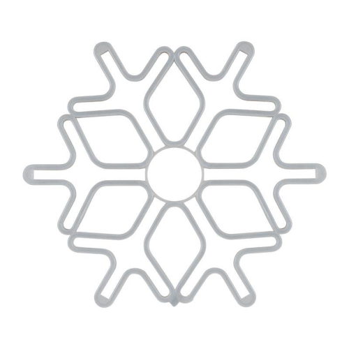 Фигура светодиодная "Снежинка" 60х60см LED син. 42Вт IP65 гибкий неон Neon-Night 501-343