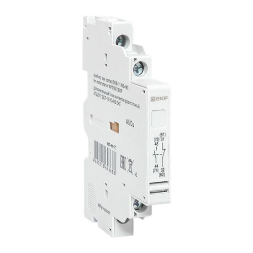 Блок контактов дополнительный боковой АПД/GV2 ДКП-11 НО+НЗ EKF apd-an-11