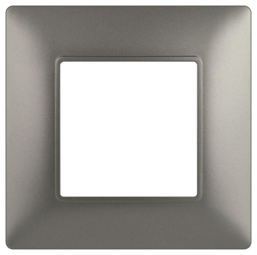 Рамка для розеток и выключателей ЭРА Elegance 14-5001-16 на 1 пост титан Эра Б0065801