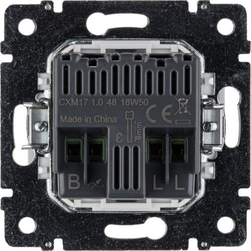 Светорегулятор поворотный универсальный Valena Classic 2-проводный 5-300Вт бел. Leg 774263