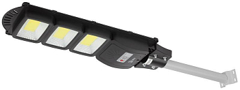 Светильник 60Вт 5000К IP65 1100лм консольный на солнечной батарее COB с кронштейном с датчиком движения ПДУ Эра Б0046796