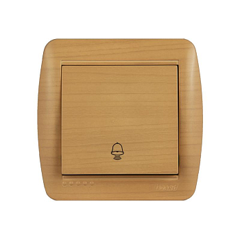 Кнопка звонка ОП Demet ясень LEZARD 711-4700-103