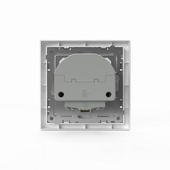 Розетка 1-м СП Pixel с заземл. с 2-мя заряд. устр. USB тип A+C IP20 механизм бел. TOKOV ELECTRIC TKE-PX-R1U2AC-C01