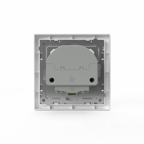 Розетка 1-м СП Pixel с заземл. с 2-мя заряд. устр. USB тип A+A IP20 механизм бел. TOKOV ELECTRIC TKE-PX-R1U2A-C01