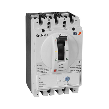 Выключатель автоматический 3п 20А OptiMat T125H TM КЭАЗ 356156