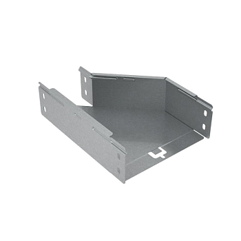 Переходник для лотка левый 100х150-500 сталь 1мм "ПЛЮС" PDplus100-150-500-L КМ PL0747