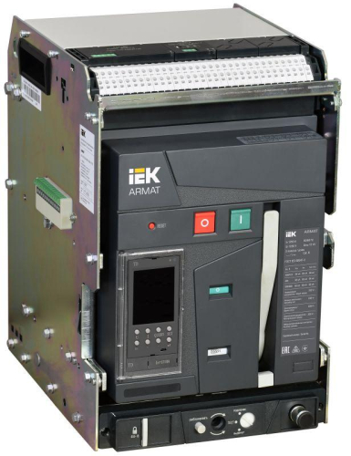 Выключатель автоматический воздушный 3п A 66кА 1250А выдвижной TD с компл. аксессур. ARMAT IEK AR-ACB-3VA-066-1250A-TDCF