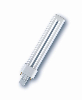 Лампа люминесцентная компактная DULUX S 9Вт/840 G23 OSRAM 4099854123542