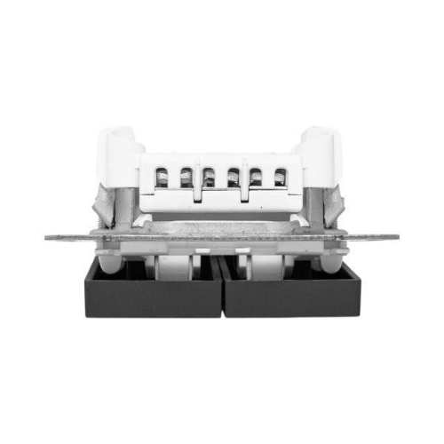 Выключатель проходной 2-кл. СП Эпика механизм черн. EKF UP1-SWB-21