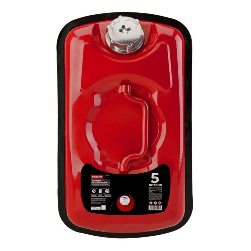 Канистра для топлива горизонт. металлическая 5л Rexant 80-0198