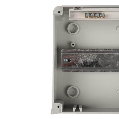 Бокс модульный накладной PDB/W 4008 GR (ЩРН-ПГ- 8) IP65 пластик. Pro JazzWay 5072060