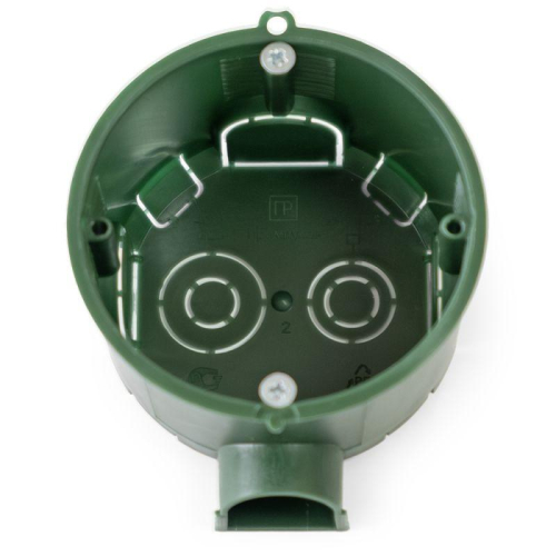 Коробка установочная безгалогенная (HF) 68х45 с саморезами Промрукав 80-0560С