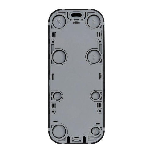 Розетка 3-м ОП Quteo 16А IP20 250В 3х2P+E с заземл. защ. шторки черн. матов. IEK 782473