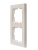 Рамка 2-местн. вертик. VESNA жемчужно-бел. перламутр LEZARD 742-3000-152