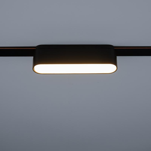 Светильник светодиодный трековый Метр (MTR)16 1006 6Вт 3000К IP20 frost 90град. BL низковольтный черн. Pro JazzWay 5056138