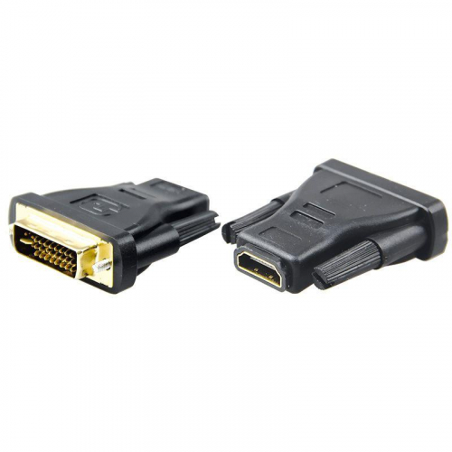 Переходник аудио штекер DVI - гнездо HDMI блист. Rexant 06-0172-B
