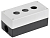 Корпус КП103-Р 3-м для кнопок бел. IEK BKP10-3-K01-R