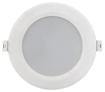 Светильник светодиодный ДВО 1713 9Вт 4000К IP40 круг бел. IEK LDVO0-1713-09-4000-K01