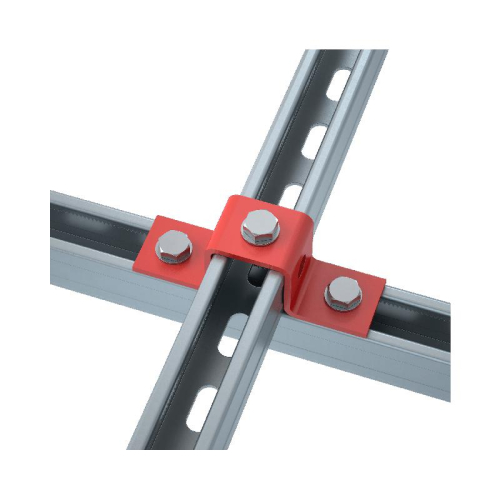 Скоба прямоугольная для страт-профиля 41х41мм HD85 КМ LO55417