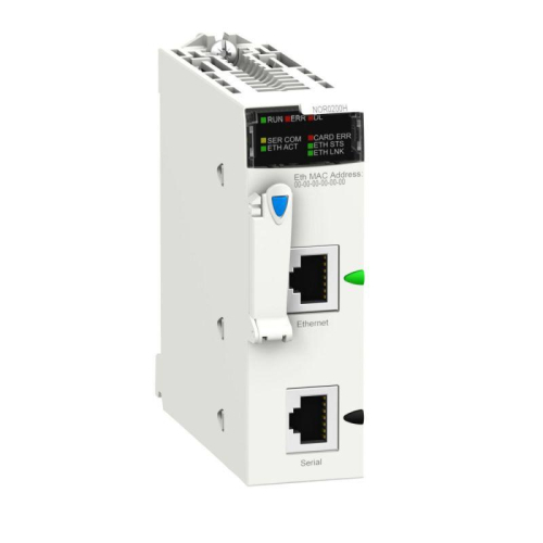 Модуль RTU 1хEthernet/Modbus TCP 1хSerial DNP3 IEC60870-5 101/104 SchE BMXNOR0200HRU