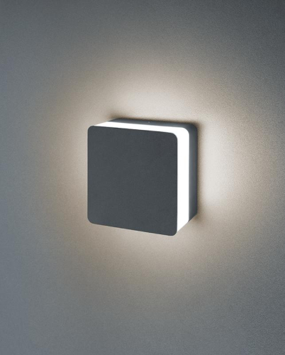 Светильник светодиодный 80 561 NOF-D-W-004-01 12Вт 3000К IP54 270лм для наружной подсветки квадрат черн. Navigator 80561