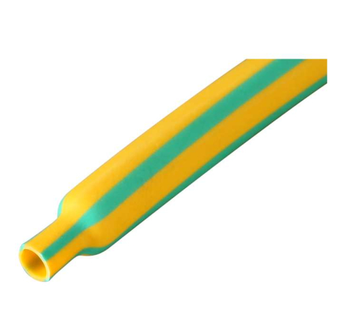 Трубка термоусадочная ТУТнг-LS-60/30 желт./зел. (уп.10м) КВТ 65408