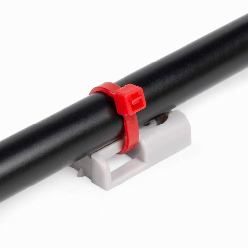 Площадка монтажная под пистолет усилен. ПМОп 29х20 сер. (уп.100шт) Fortisflex 89421